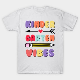 Kindergarten Vibes Back To School T-Shirt